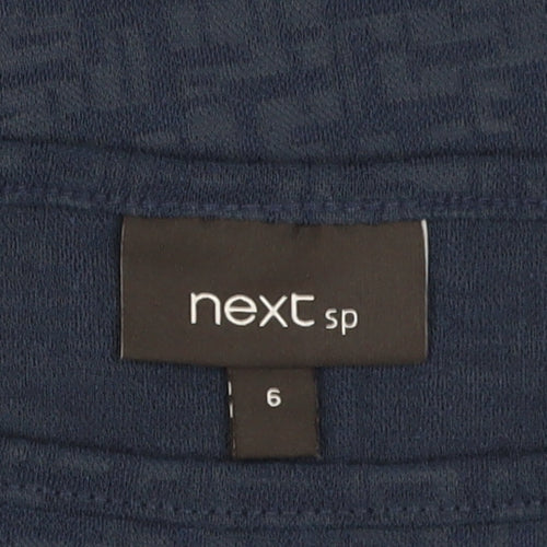 Next Women's Blue Basic T-Shirt, Size 6, Casual Wear