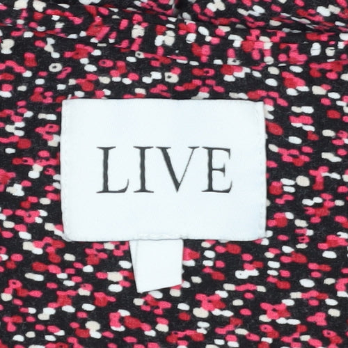 LIVE Women's Multi Midi Shift Dress, Size 22