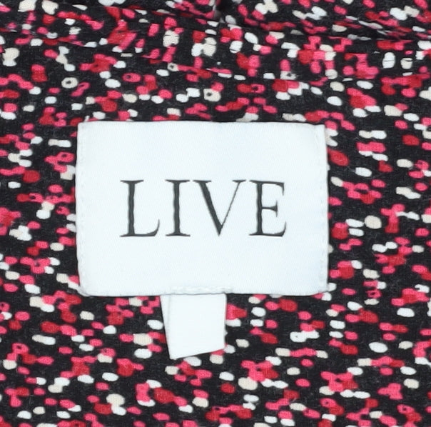 LIVE Women's Multi Midi Shift Dress, Size 22