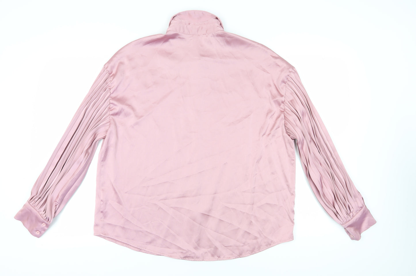 In The Style Women's Pink Button-Up Shirt Size 12