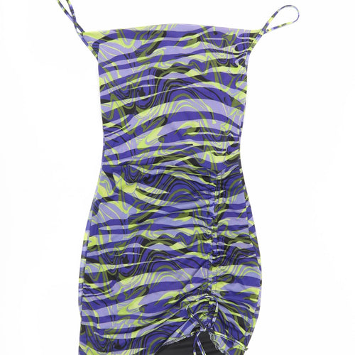PrettyLittleThing Women's Multicoloured Bodycon Dress Size 6