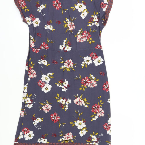 Laura Ashley Women's Multicoloured Knee Length Shift Dress