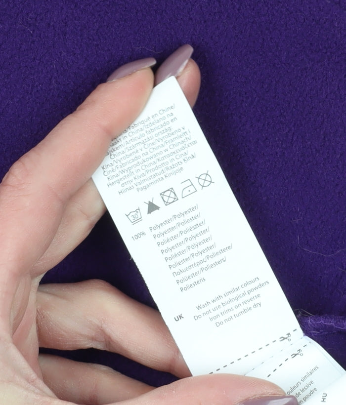 Gelert Women's Purple Fleece Jacket Size 10