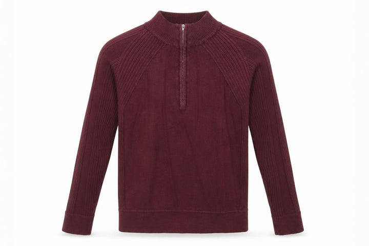 Ted Baker Men’s Red S Full Zip High Neck Jumper