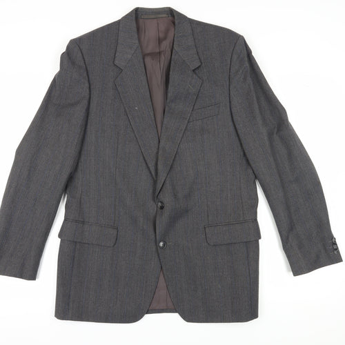 Bäumler Suit Grey stripe Jacket, size 52.