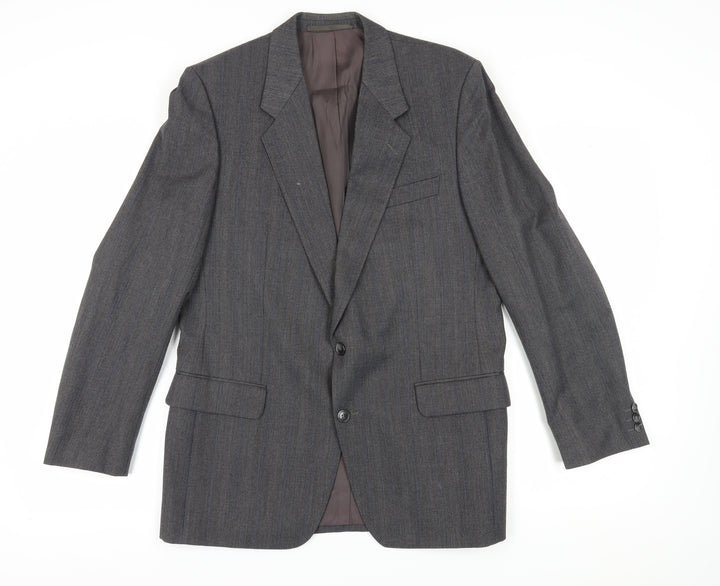 Bäumler Suit Grey stripe Jacket, size 52.