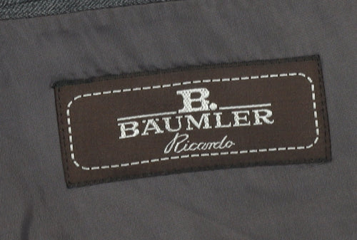 Bäumler Suit Grey stripe Jacket, size 52.