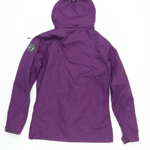 Tog 24 Women's Purple Hooded Jacket Size 10-12