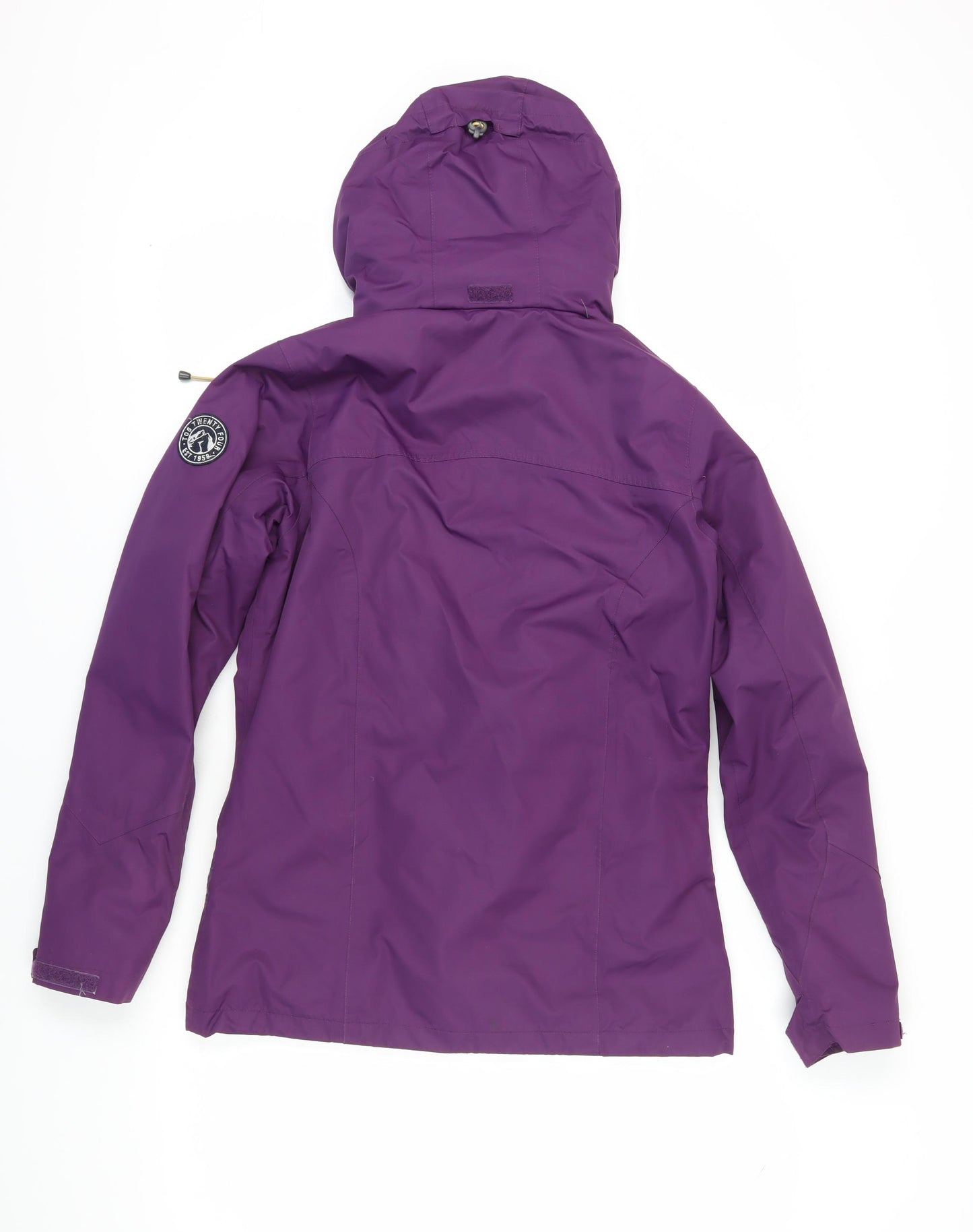 Tog 24 Women's Purple Hooded Jacket Size 10-12