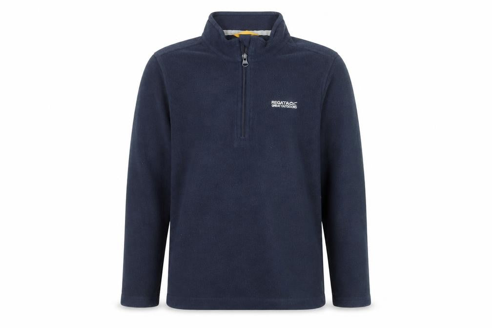 Regatta Boys Blue 1/4 Zip Fleece Sweatshirt, Age 11-12