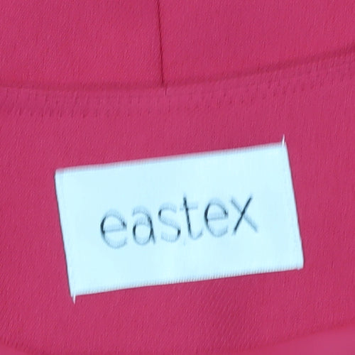 Eastex Women's Red Regular Fit Suit Jacket Size 12