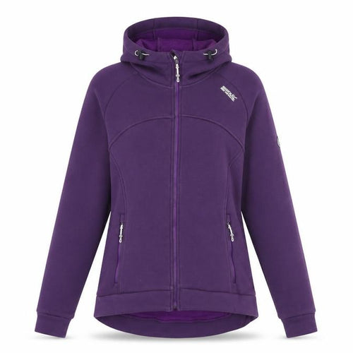 Regatta Women's Purple Jacket Size 10 Hooded Casual