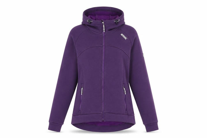 Regatta Women's Purple Jacket Size 10 Hooded Casual