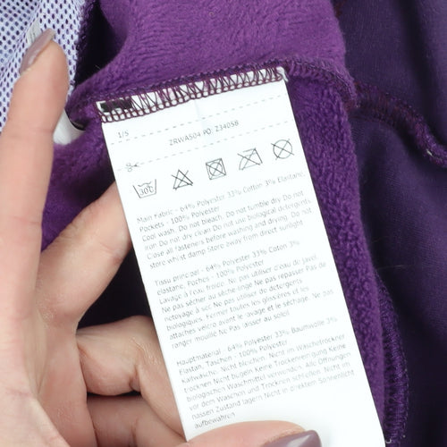 Regatta Women's Purple Jacket Size 10 Hooded Casual