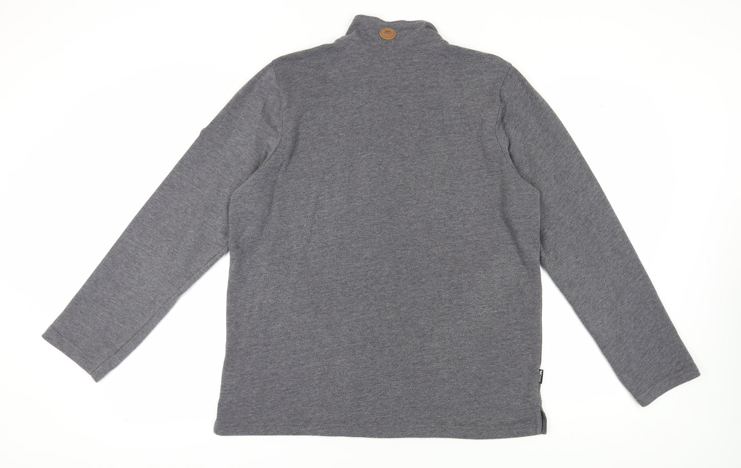 Trespass Men's Grey 1/4 Zip Sweatshirt Size L