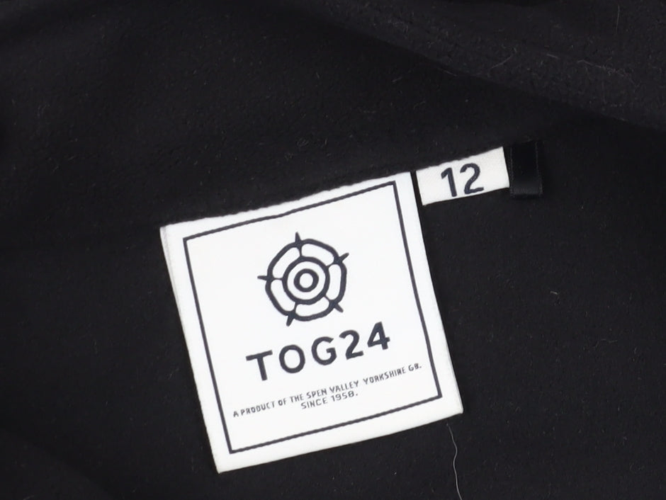 TOG24 Women's Black Size 12 Fleece Jacket