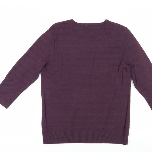 Eastex Women’s Purple Pullover Jumper UK 10