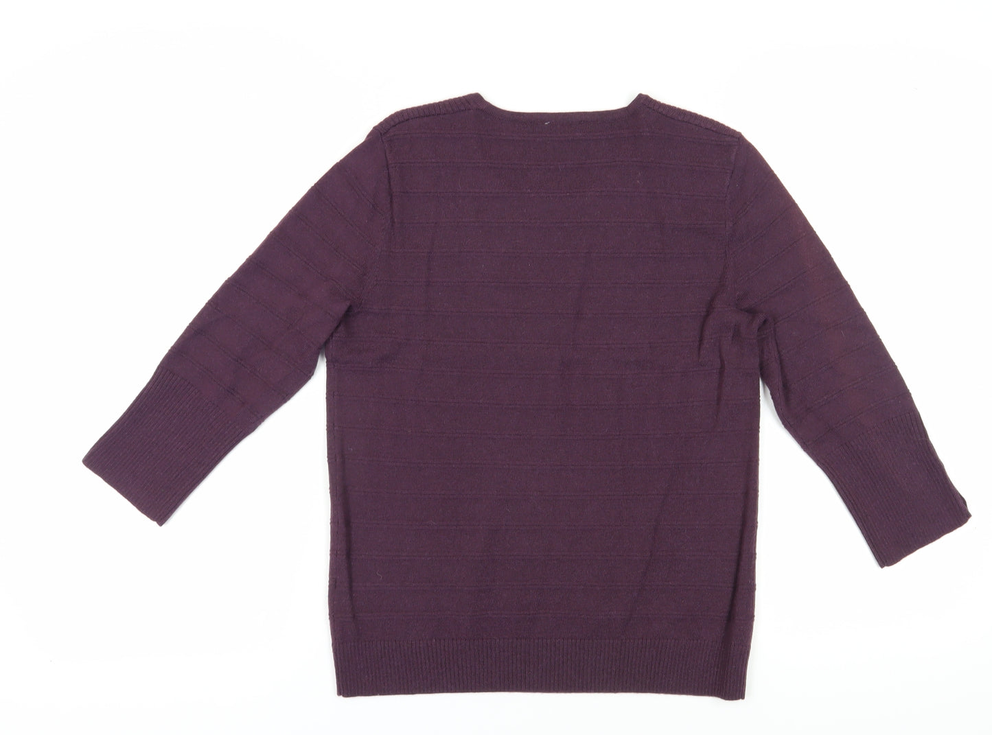 Eastex Women’s Purple Pullover Jumper UK 10