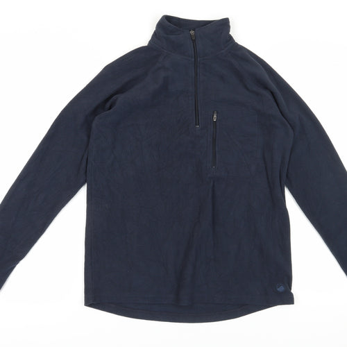 Peter Storm Men's Navy XS 1/2 Zip Fleece Sweatshirt