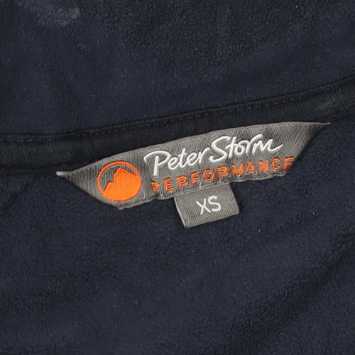 Peter Storm Men's Navy XS 1/2 Zip Fleece Sweatshirt