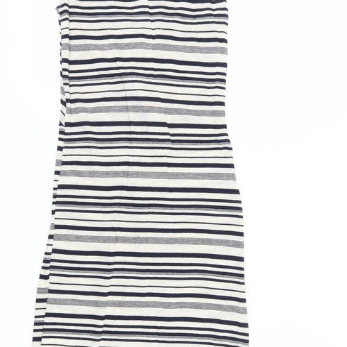 Whistles Women's Striped Dress, Size 8, Multicoloured