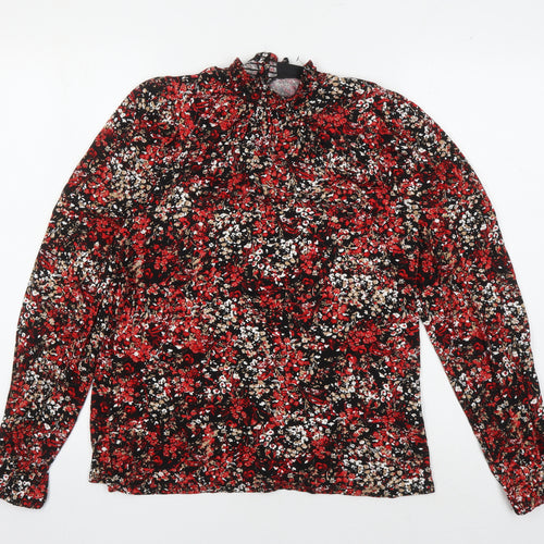 Wallis Women's Multicoloured Floral Blouse Size 10