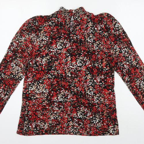 Wallis Women's Multicoloured Floral Blouse Size 10