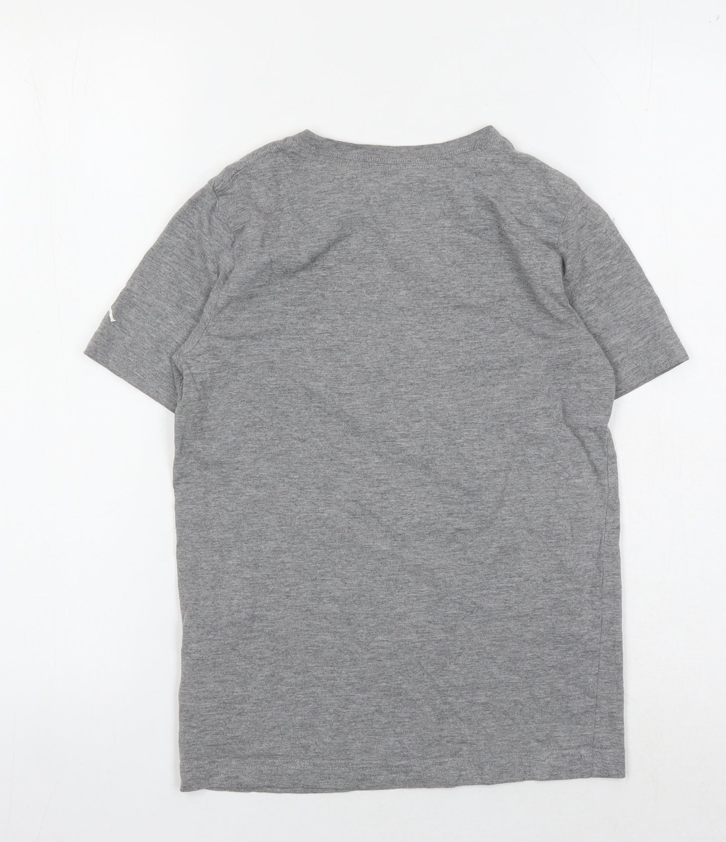Jordan Boys Grey Graphic Print T-Shirt Size 10-12 Years