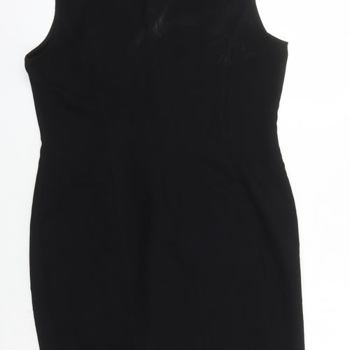 Linea Women's Black Sheath Dress Size 16