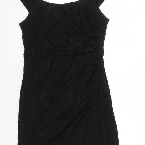 Fae Boutique Black Women's Bodycon Dress Size 14