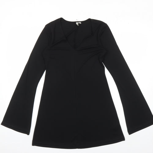 ASOS Women's Black Shift Dress Size 8
