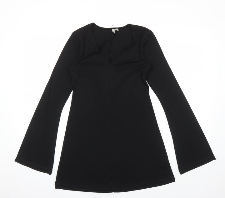 ASOS Women's Black Shift Dress Size 8