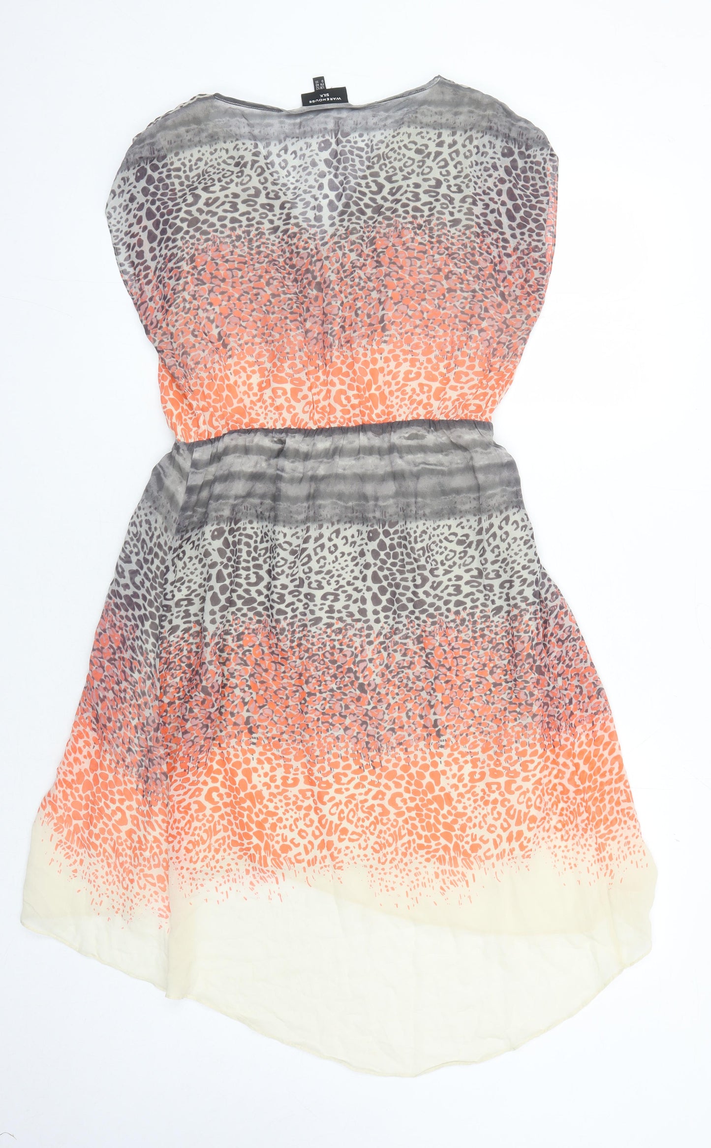 Warehouse Women’s Multicoloured Silk A-Line Dress