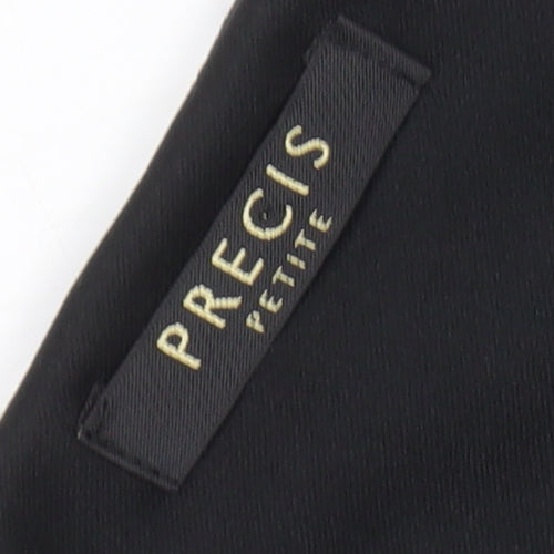 Precis Petite Women's Black Floral Dress, Size 18