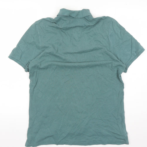 Charles Tyrwhitt Men's Green Slim Fit Polo M