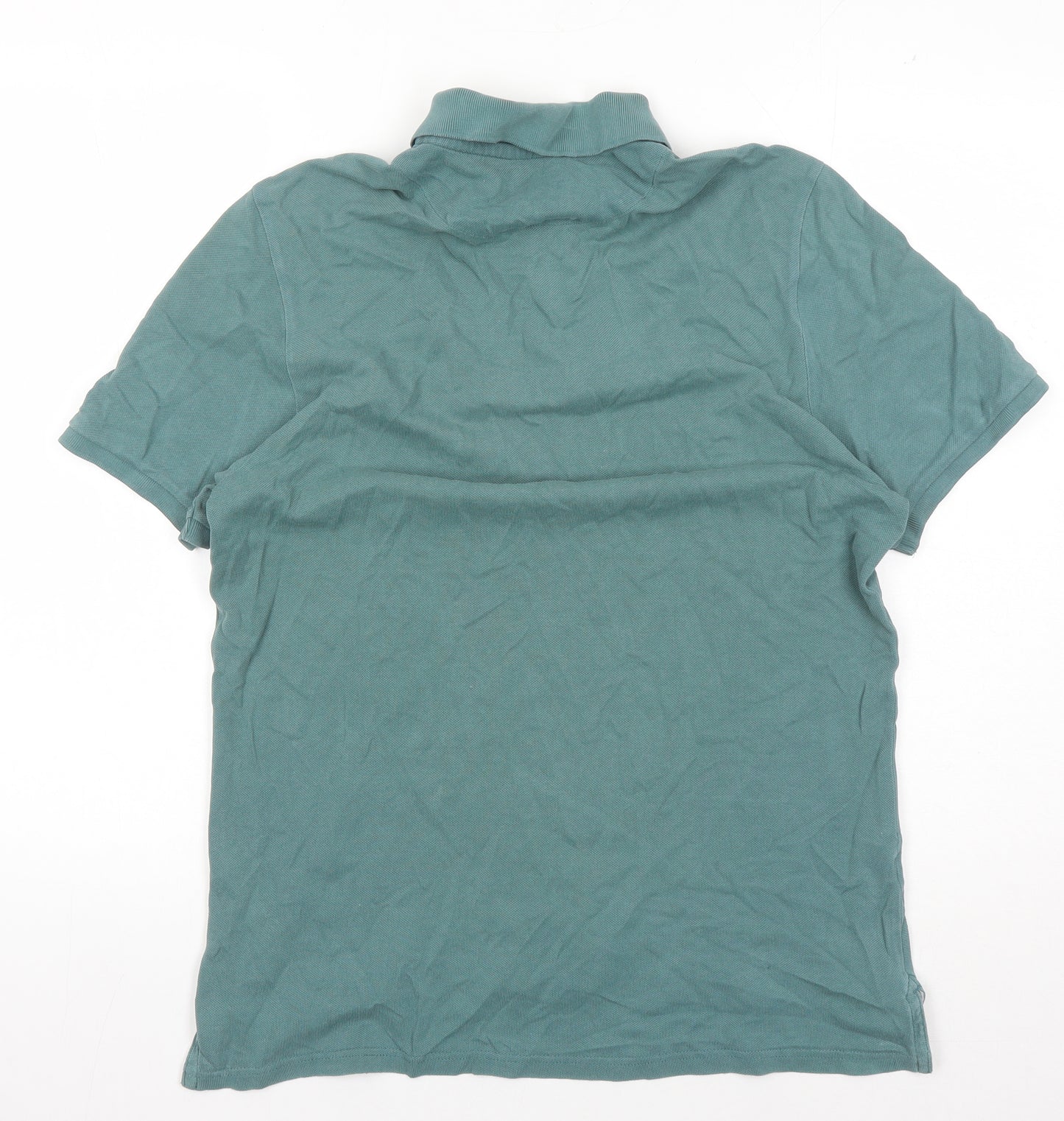 Charles Tyrwhitt Men's Green Slim Fit Polo M