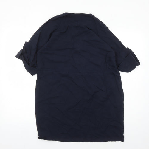 Warehouse Blue Shift Dress, Women, Size 10, Casual, Half Sleeve
