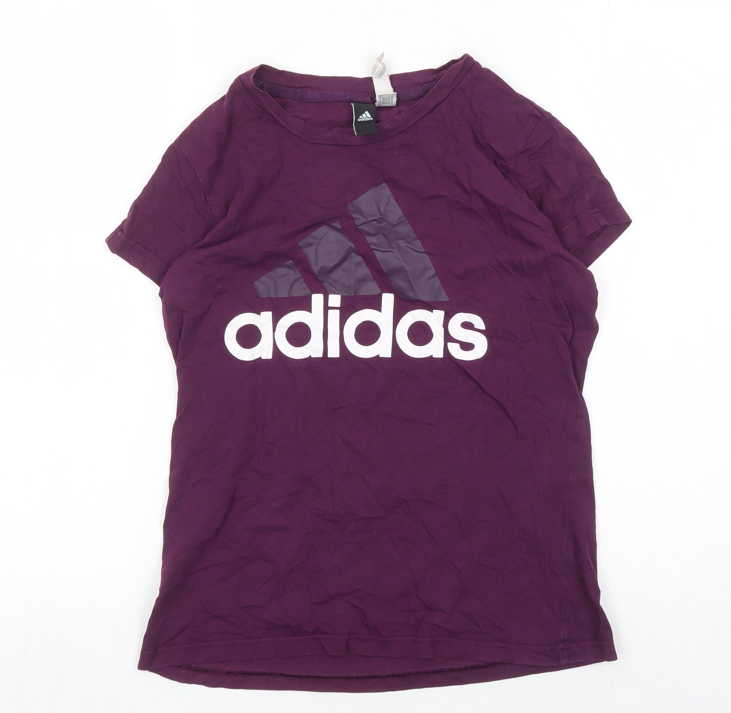 Adidas Women's Purple T-Shirt, Size M