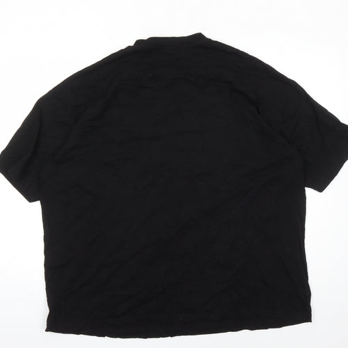 ASOS DESIGN Women's Black T-Shirt UK 20 Plus Basic