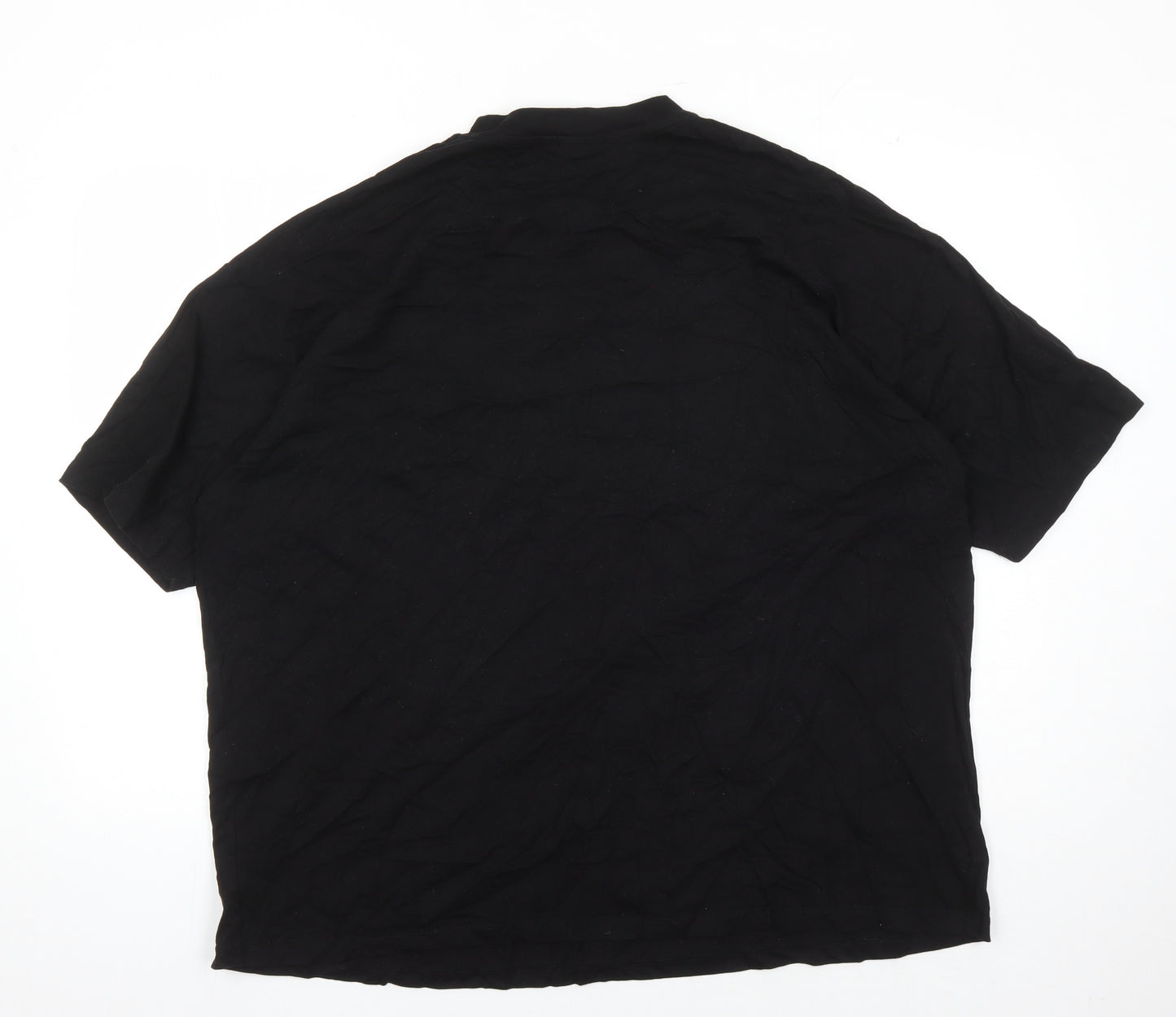 ASOS DESIGN Women's Black T-Shirt UK 20 Plus Basic