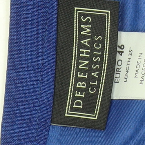 Debenhams Women's Blue Knee Length Pencil Skirt Size 18