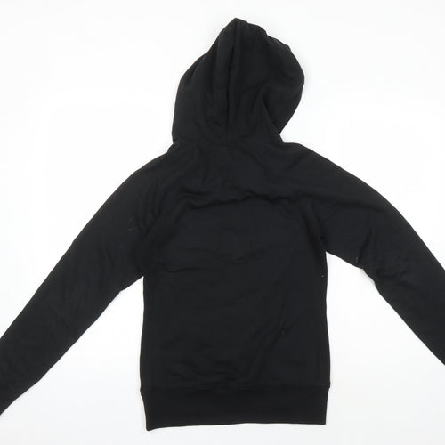 Kavio Men's Black Graphic Print Pullover Hoodie M