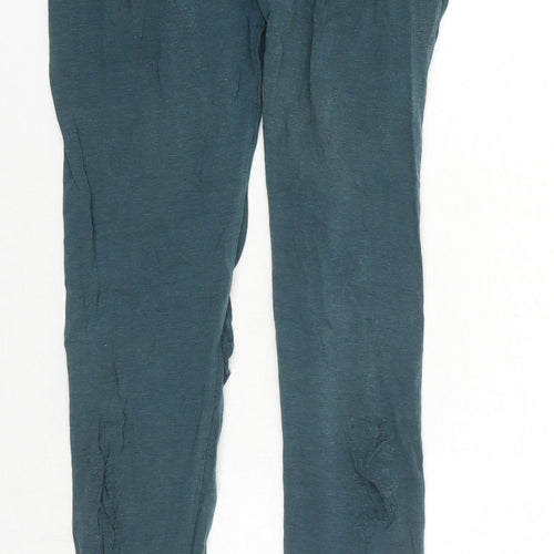 Fat Face Women's Green Modal Leggings UK 18