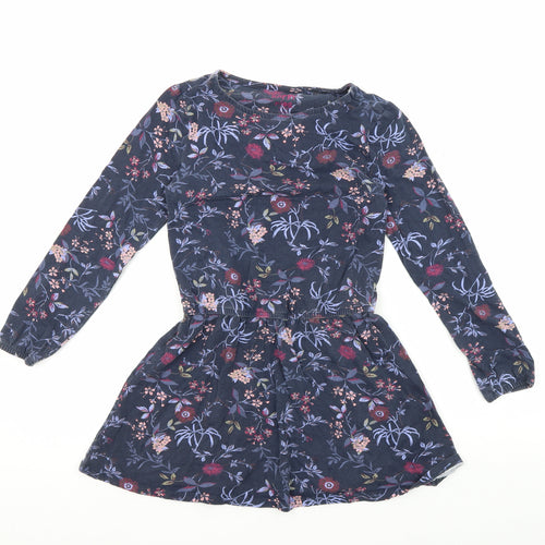 Happy Kids Multicoloured Floral A-Line Dress - 9-10 Years