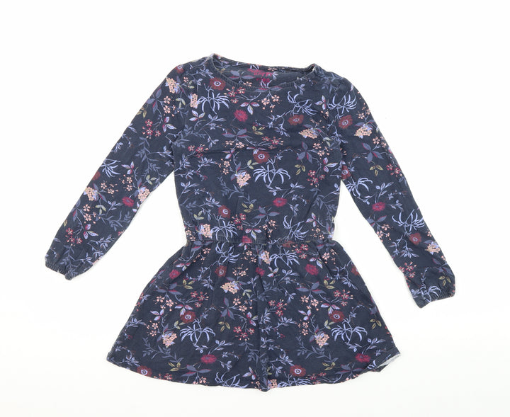 Happy Kids Multicoloured Floral A-Line Dress - 9-10 Years