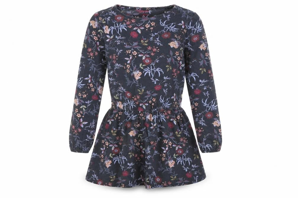 Happy Kids Multicoloured Floral A-Line Dress - 9-10 Years