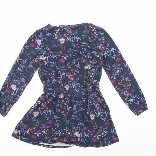 Happy Kids Multicoloured Floral A-Line Dress - 9-10 Years