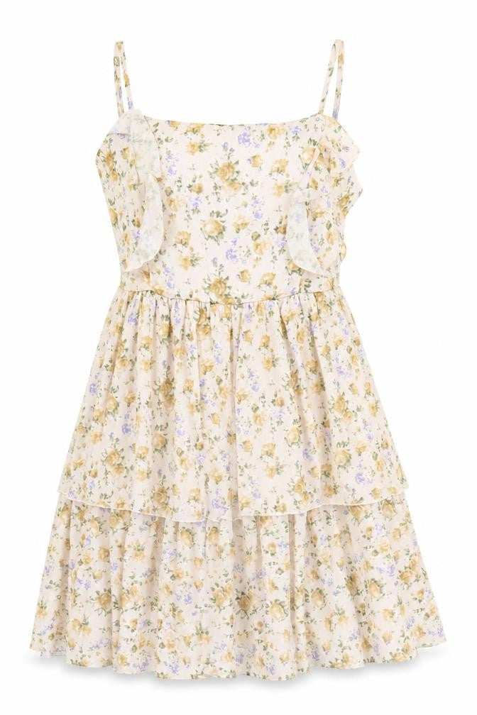 Boohoo Women's Floral Slip Dress UK 8 Multicoloured