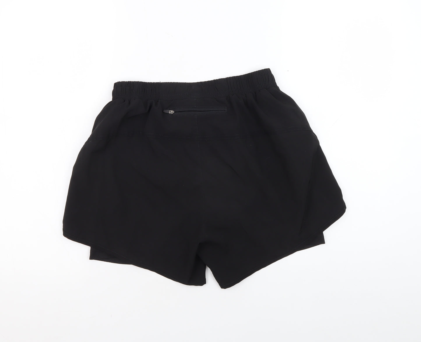 Arsuxeo Unisex Black Athletic Shorts M