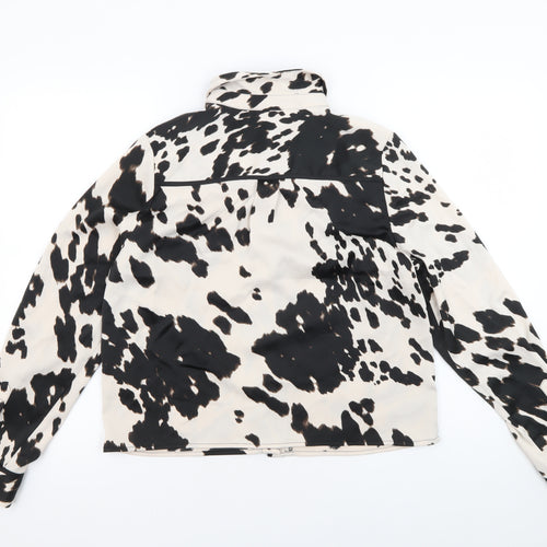 Michelle Keegan Women's Animal Print Button-Up Shirt